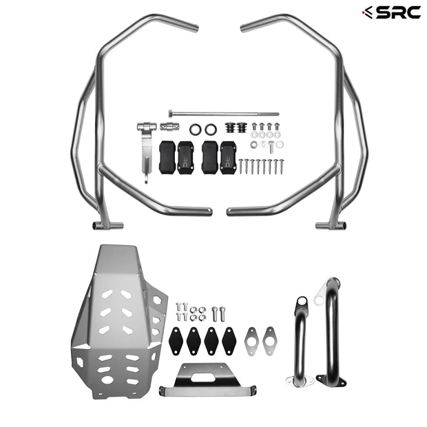 Full Crash Bars/Skid Plate Combo for Ducati Desert X