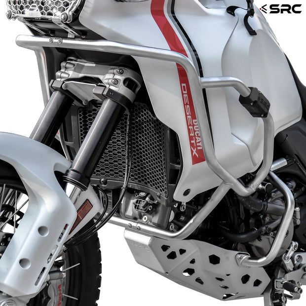 Full Crash Bars/Skid Plate Combo for Ducati Desert X