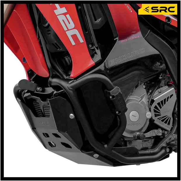 Crash Bars /  Engine Guard with integrated skid plate HONDA CRF 300L Rally 2021-2025