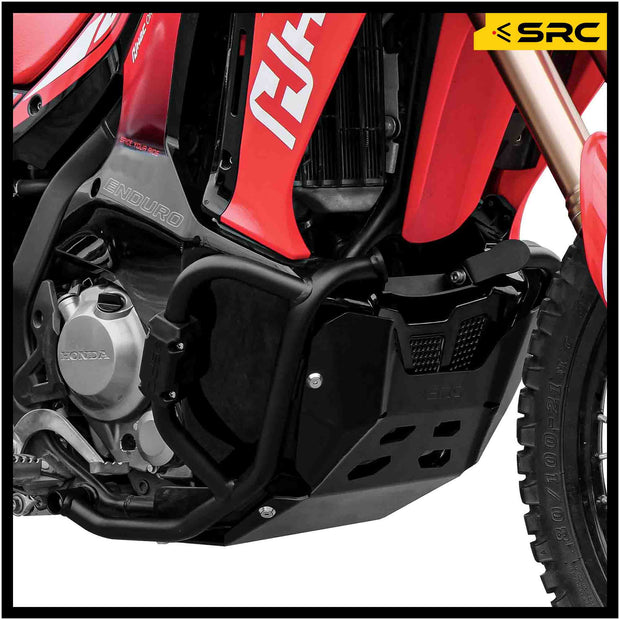 Crash Bars /  Engine Guard with integrated skid plate HONDA CRF 300L Rally 2021-2025